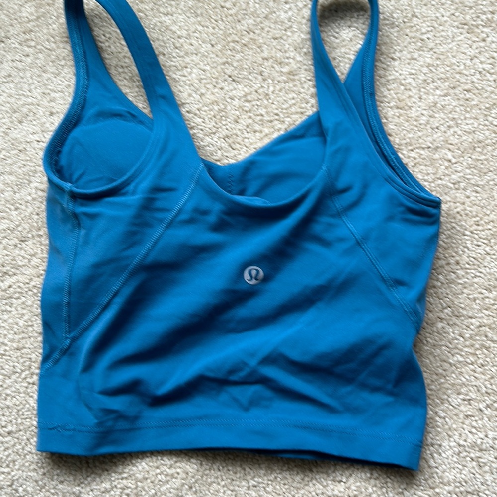 Lululemon blue Align Tank size 0